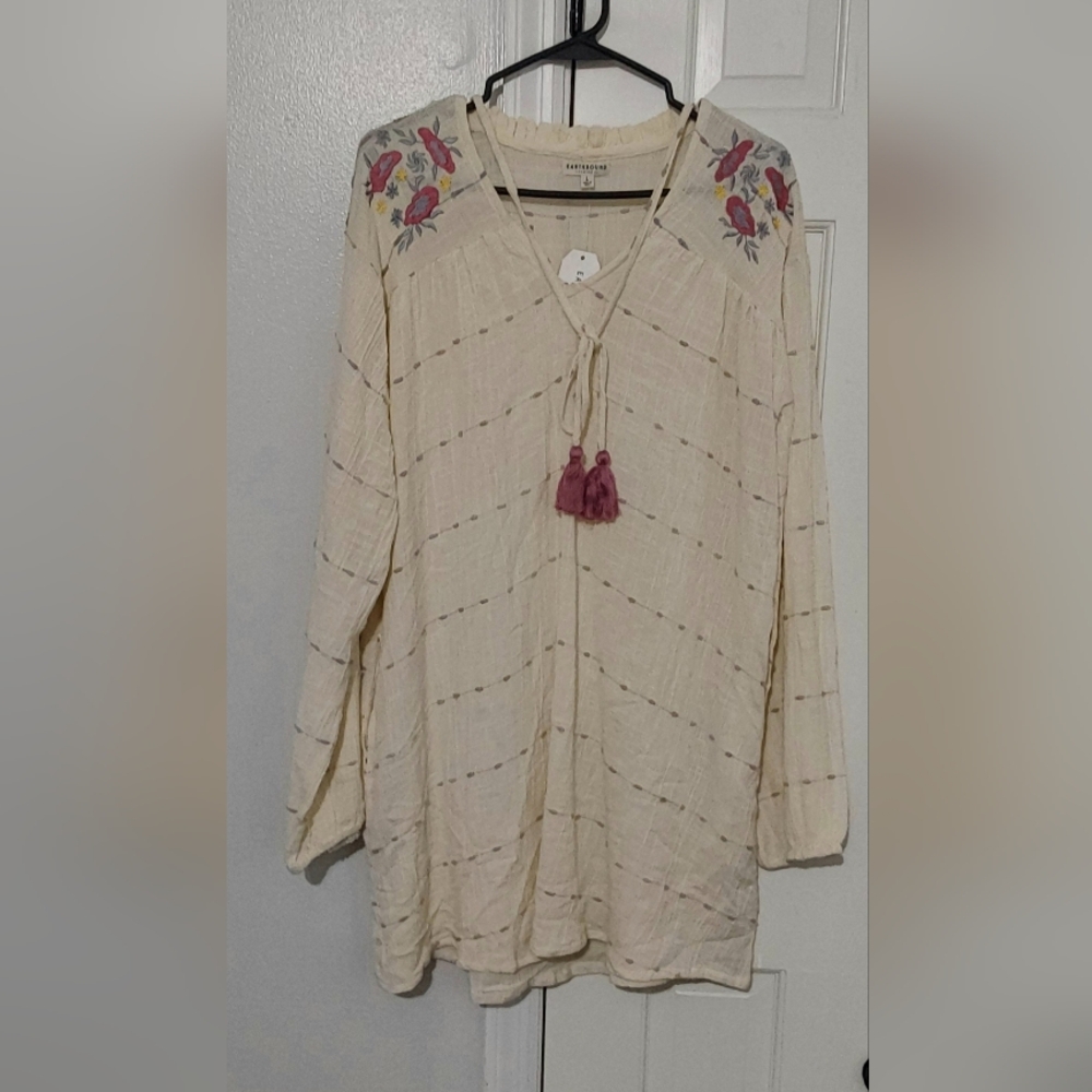 EARTHBOUND NWT Boho Dress/tunic Top
